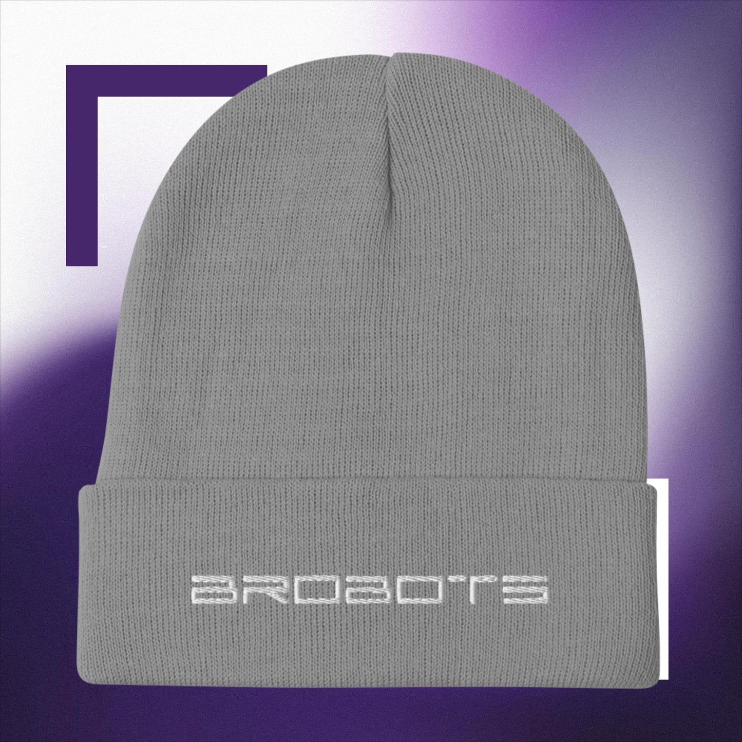 Brobots Embroidered Beanie