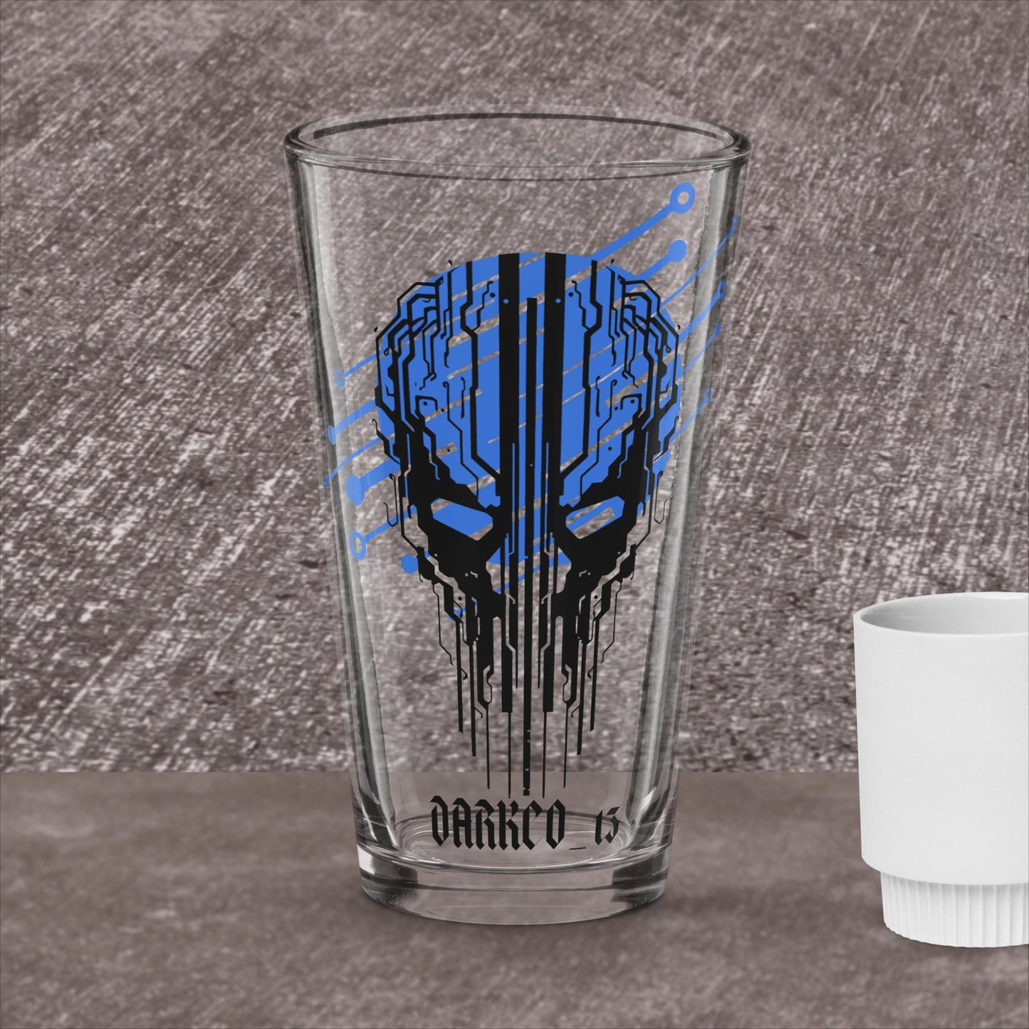 Darkco pint glass