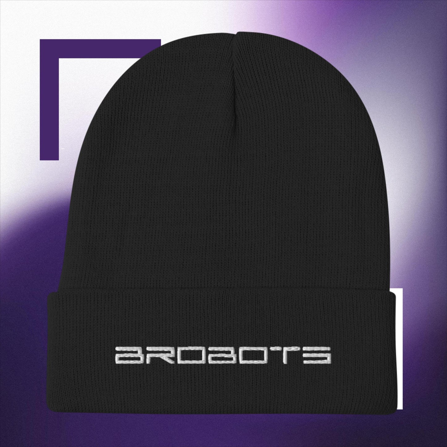 Brobots Embroidered Beanie